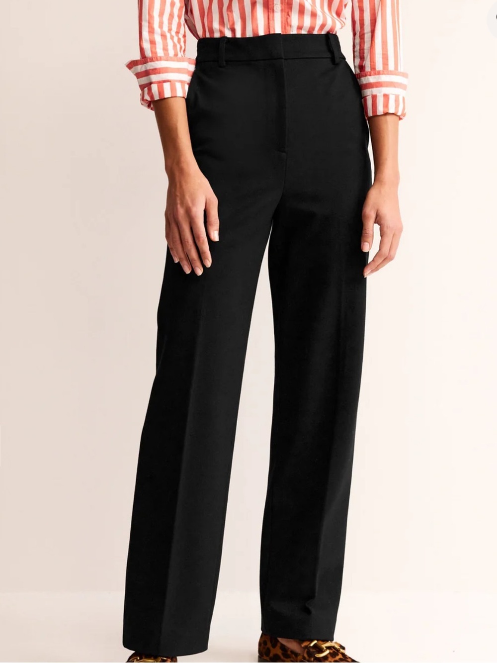 BLACK BODEN TROUSERS